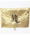 BOLSO LENTEJUELAS DORADA