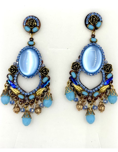 Pendiente ovalado cabuchon