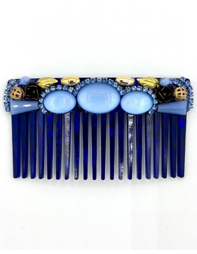 Peinecillo 3 cabuchones