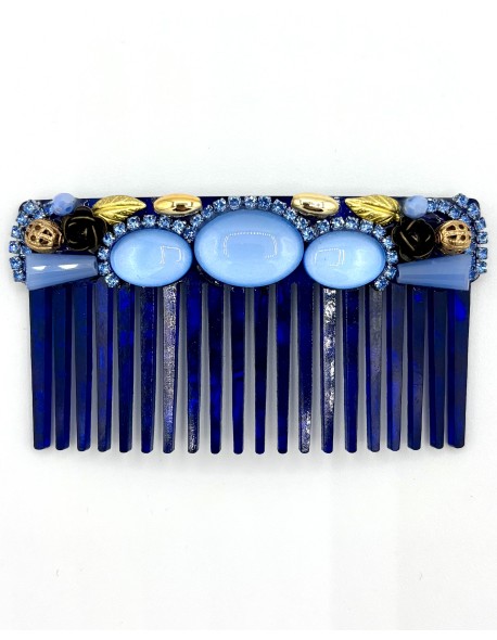 Peinecillo 3 cabuchones