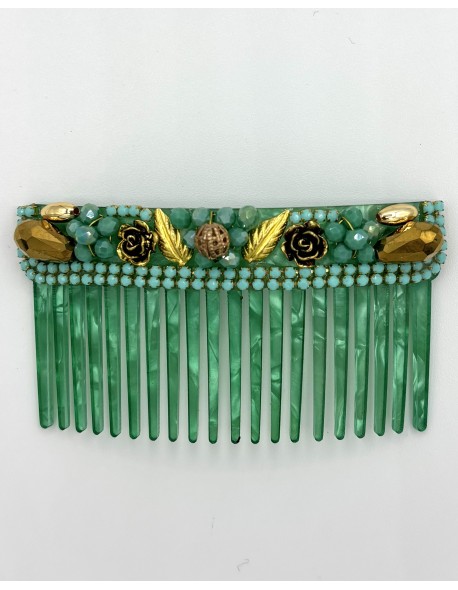 Peinecillo doble strass